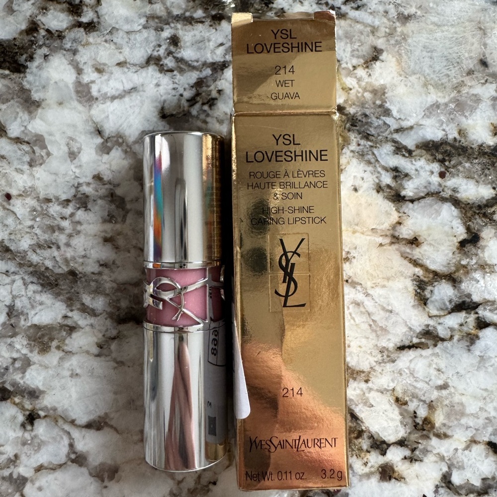Yves Saint Laurent Loveshine High Shine Caring Lipstick 214 - Picture 4 of 4